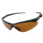 Oculos Militar Preto Lentes Marrom C.a 15967