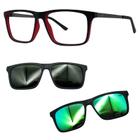 Oculos Mormaii 6132 Swap 6 AA9 Com 2 Clipons G15 e Verde