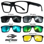 Oculos Mormaii Swap Ng 6098 Preto Fosco Com 5 Clipons CAVPN