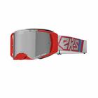 Óculos Motocross EKS Brand Lucid Lente XDO Espelhada Prata Cor Silver/Vermelho