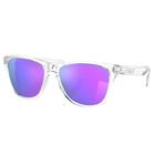 Óculos Oakley Frogskins Polished Clear Prizm Violet