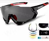 Óculos Para Ciclismo Ciclista Com 5 Lentes Mais Case