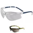 Oculos Proteção epi segurança Protetor Ca Trabalho Hospitalar Obra Anti Risco Incolor Escuro Uv