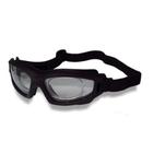Óculos proteção esportivo danny clipe interno p/ lentes de grau ideal ciclismo futebol voley paraquedismo paintball