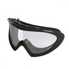 Oculos Protecao Valeplast Ampla Spider Preto 62.131