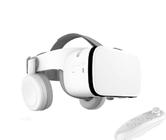 Óculos Realidade Virtual Bobo Branco Vr Z6 + 1 Controle Joystick
