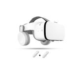 Óculos Realidade Virtual Bobo Branco Vr Z6 + 2 Controle Joystick