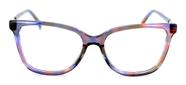 Óculos Receituário em Acetato Clássico Feminino Roxo tie Dye OX-7735-A04 - Oxxy
