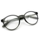Óculos Redondo Sem Grau Armação Masculina Super Emborrachada Tr90