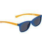 Óculos Retangular de Sol Bebê Flexível Proteção UV400 Limpador de Lente Buba