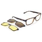 Oculos Smart Com Clip On Solar E Lente Amarela P/ Noite 952
