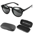 Oculos Sol Masculino Verão Casual Vintage Proteção Uv + Case