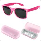 Oculos Sol Protecao UV Rosa Premium Criança Retro Infantil menina vintage presente qualidade premium