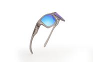 Óculos Solar Esportivo Classic Lucid Blue Polarizado - Lente Premium Crystal Vidro Azul Espelhada