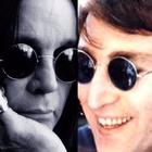 Óculos Solar estilo John Lennon Ozzy Redondo Todo Preto
