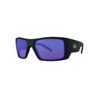 Oculos Solar Hb Rocker 2.0 Matte Black Blue Chrome