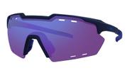 Óculos Solar Hb Shield Compact M 10103430003022 Matte Black D Blue Lente Multi Purple