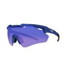 Óculos Solar Hb Shield Evo 2.0 Espelhado Azul Fosco Ciclismo