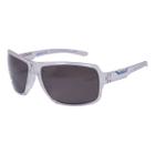 Óculos Solar Speedo Sp5007 T01n Transparente Translúcido Lente Polarizada Cinza