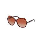 Óculos Tom Ford Rosemin Solar -Ft1013 6452F