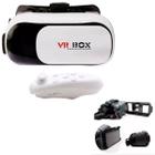 Óculos VR Box 2.0 3D Realidade Virtual Celular Controle Filmes - LIPPIN