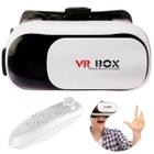 Óculos VR Box 2.0 Realidade Virtual 3D Controle Para Celular Filme - LIPPIN