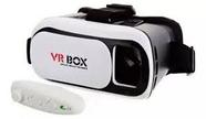 Óculos Vr Box 2.0 Realidade Virtual + Controle Cardboard 3d - Shineray