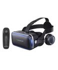 Óculos Vr Box Realidade Virtual 3d Shinecon 10.0 Controle Fone