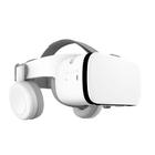 Óculos VR Z6 Realidade Virtual Fones Ouvido Alta Qualidade Smartphone Confortável Games Som Filmes