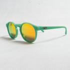 Óculos Yopp - Redondinho - Verde e lente laranja - Grorange