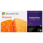 Office 365 Personal 1 licença para 1 usuário Assinatura 3 meses + Kaspersky Antivírus Premium para 1 dispositivo Licença 3 meses