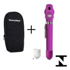 Oftalmoscópio Welch Allyn Pocket Led Plus Cor Violeta + Estojo