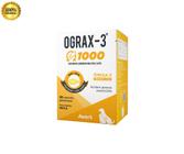 Ograx 3 1000 Suplemento nutricional para cães e gatos com 30 capsulas