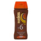 Oleo bronzeador sunless fps 6 - 120ml - Farmax