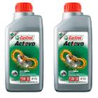 Oleo Castrol Actevo 4 Tempos 2 Litro 15w50 Semi-sintetico