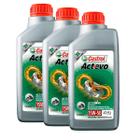 Oleo Castrol Actevo 4 Tempos 3 Litros 15w50 Semi-sintetico