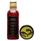 Óleo Corporal Massagem Sensual Íntima Sensualize + Pomada Fogo do Dragão Original (Vermelho)