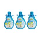 Oleo Corporal Muriel Baby 100ml Azul - Kit C/ 3un