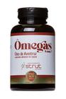 Oleo de avestruz 120caps 1.000mg strut omega 3 6 7 9 - Genuinamente Strut