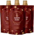 Óleo De Coco Extravirgem 3 X 100ml Santo Óleo