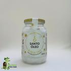 Oleo de coco extravirgem de polpa 500ml - SANTO OLEO