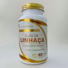 Oleo de linhaca 500mg 60 softcaps - novo - FLORA NATIVA DO BRASIL