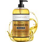 Óleo de Massagem Cosmetasa para Celulite - 260ml com Colágeno e Células-Tronco