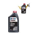 Óleo De Motor Lubrificante Mobil Super 20W50 Mineral Api Sl