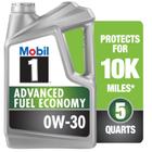 Óleo de motor Mobil 1 Advanced Fuel Economy 0W-30 5L