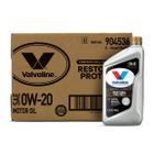 Óleo de motor Valvoline Restore & Protect 0W-20 1L, caixa com 6