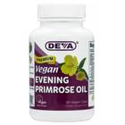Óleo de prímula vegano 90 cápsulas da Deva Vegan Vitamins (pacote com 4)