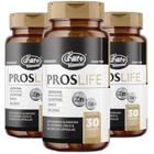 Óleo de Semente de Abóbora Licopeno Zinco e Selênio 30 Cáps Kit com 3