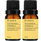 Óleo Essencial De Citronela 100% Puro 10ml By Samia - Repelente Natural 2 Unidades