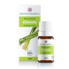 Óleo Essencial De Citronela 10ml - Orgânico (Phytoterápica)